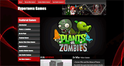 Desktop Screenshot of hypernovagames.com